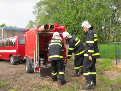Taktické cvičení jednotek požární ochrany