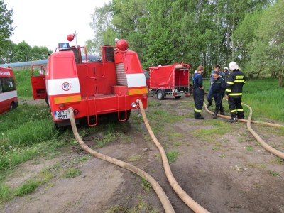 Taktické cvičení jednotek požární ochrany